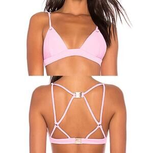 REVOLVE Kopper & Zink‎ Luca Bikini Top Pink Small